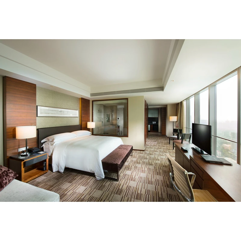 2020 TOP 10 Sale  Wood King Size Bed  Bedroom Set with Inexpensive Price