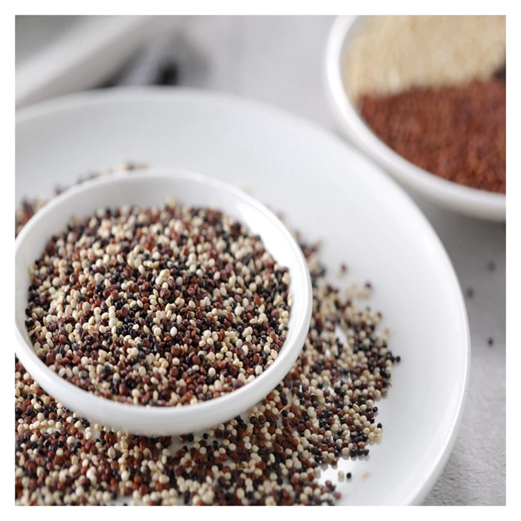 Made in China Superior Quality High Protein Black White Red with Mixed Tricolor Quinoa Grain