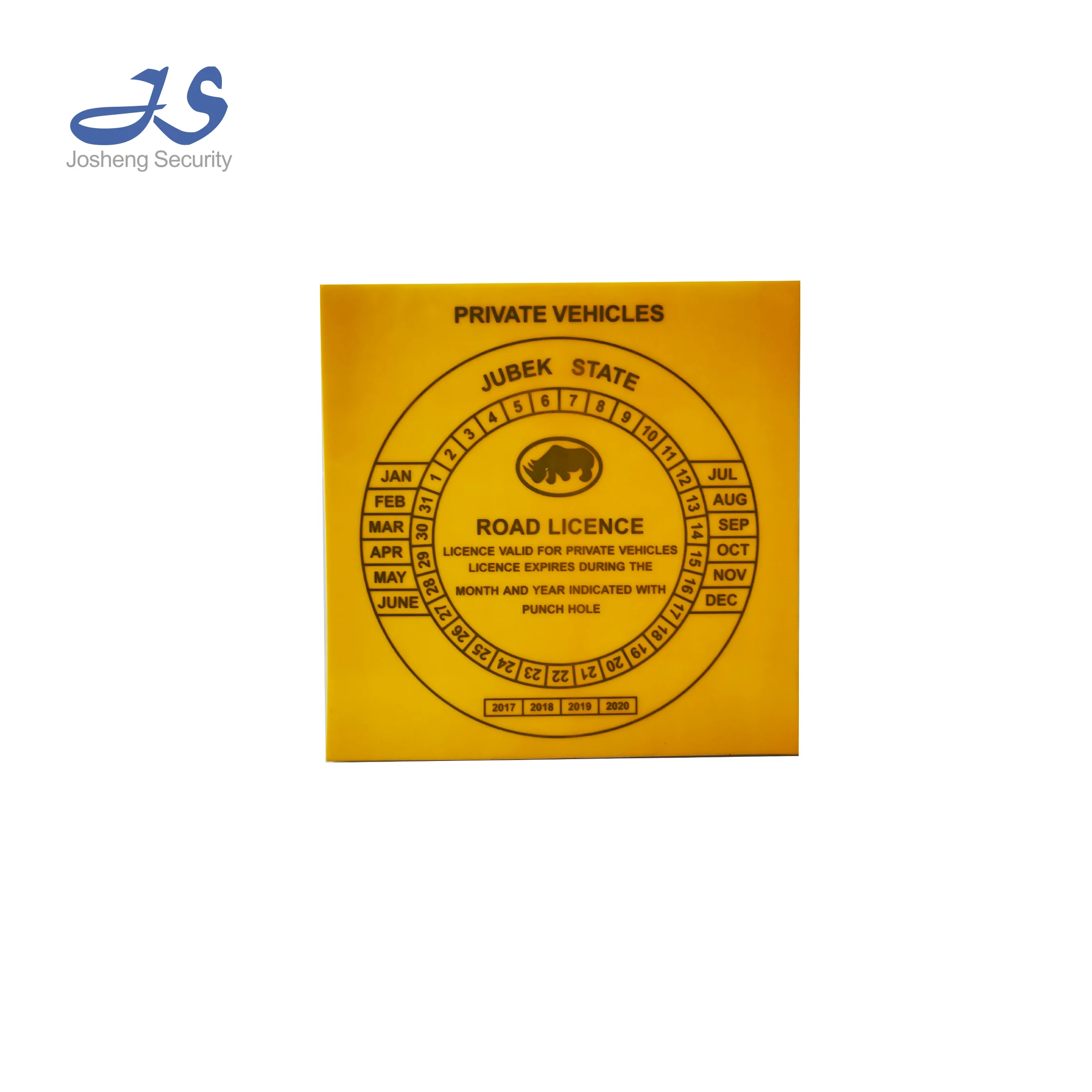 Professional Car Reflective Windshield Stickers, Reflective Windshield Stickers for Customized Design