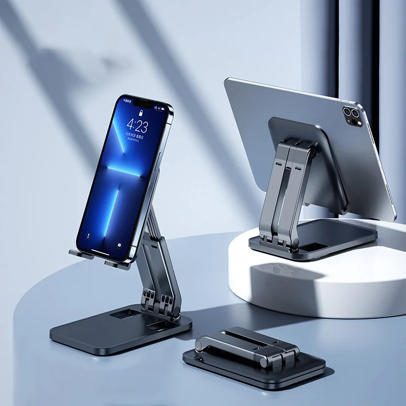 Hot Sale Factory Price Wholesale High Quality Portable Foldable Metal Plastic Tablet PC Cell Phone Holder Mobile Phone Holders