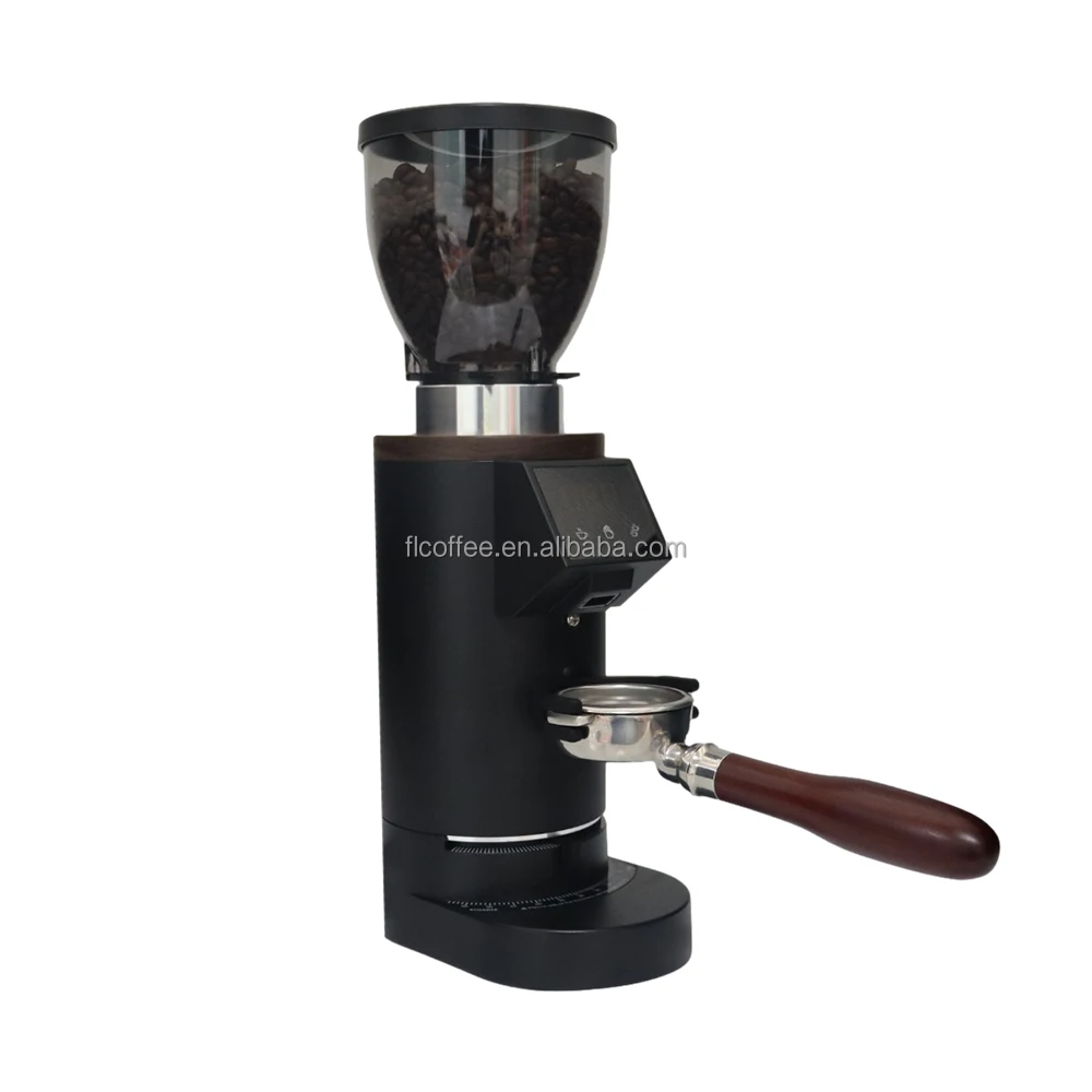 Electric Coffee Bean Grinder Commercial&home Milling Grinding Machine 250W Automatic Burr Professional Miller Stepless Settings