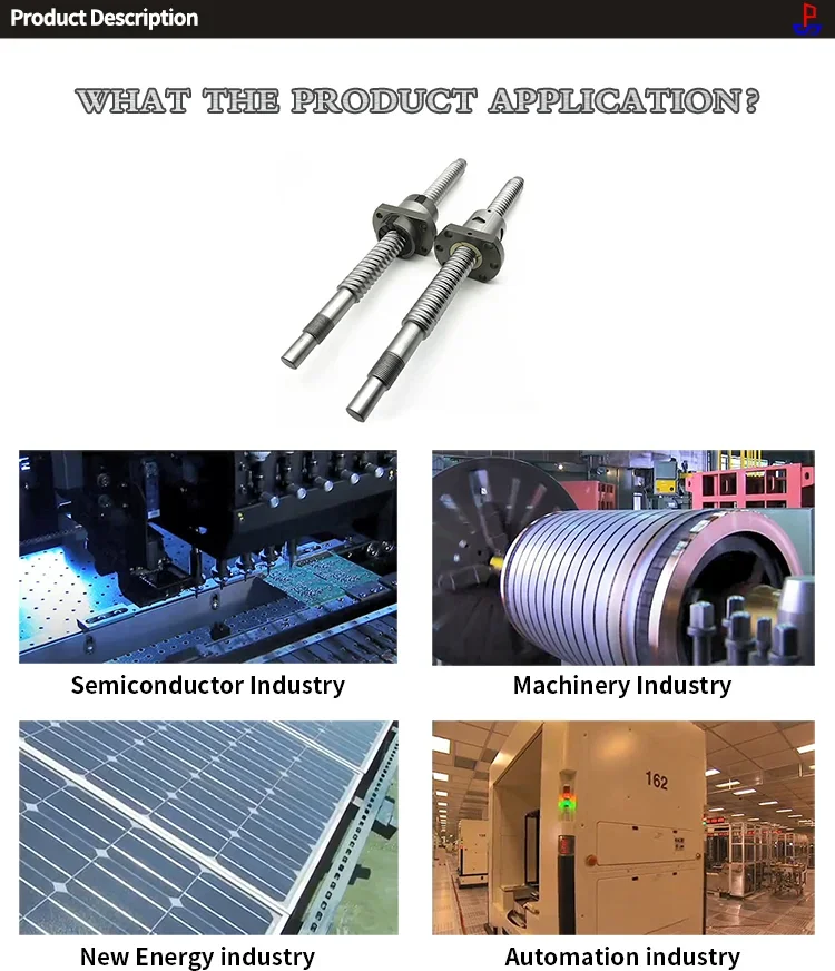 SFY/SFE ballscrew  big pitch SFE 1616 3232 4040