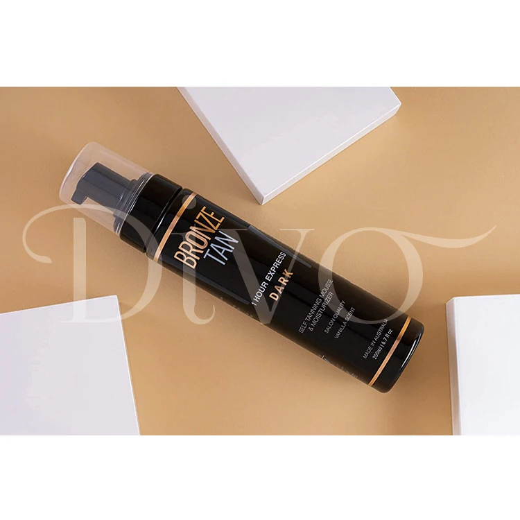 Sunless Self Tanner Organic Fake Tan Foam Spray Tanning Solution Body Bronze Self Tan Mousse