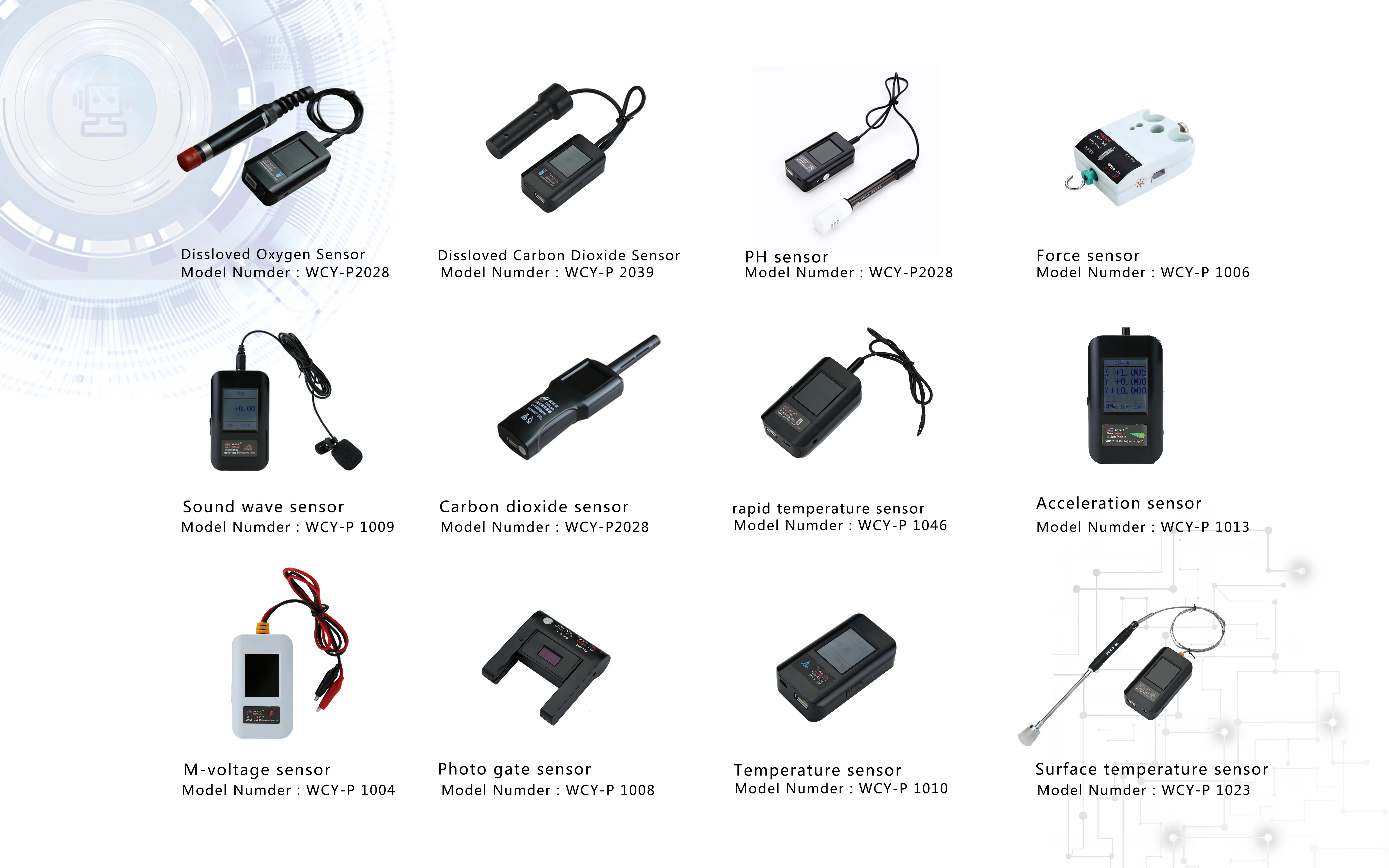 Two-dimensional motion sensor for School Educational CE - Certified