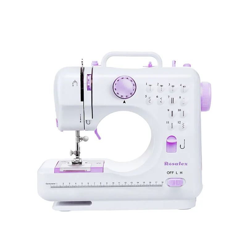 Rosatex 505a Hot Selling Durable Small Domestic Mini Multi-Function Silai Machine