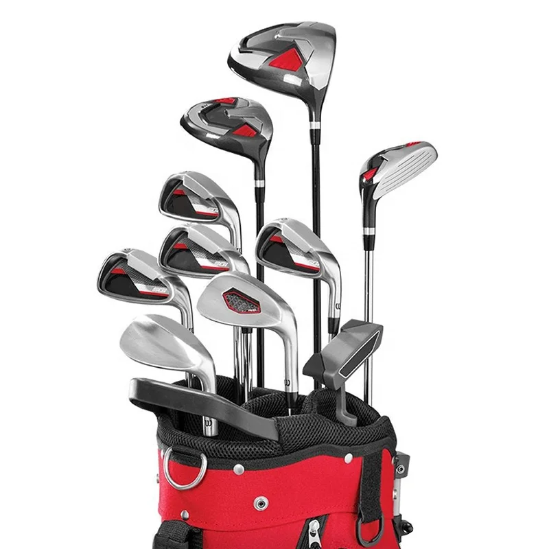 Golf Clubs Set Complete Set Right Handed For Men Beginner 13 Clubs With Stand Bag Wedge And Driver Full Golf Club Set