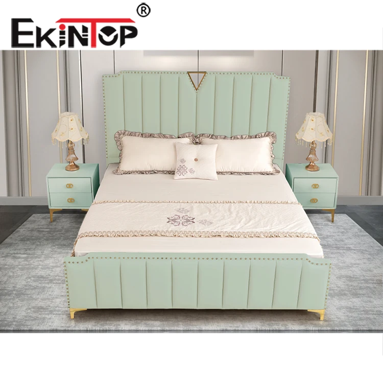 Ekintop New Design Hot Sale Bed Room Furniture Bedroom Single Bed with Drawer