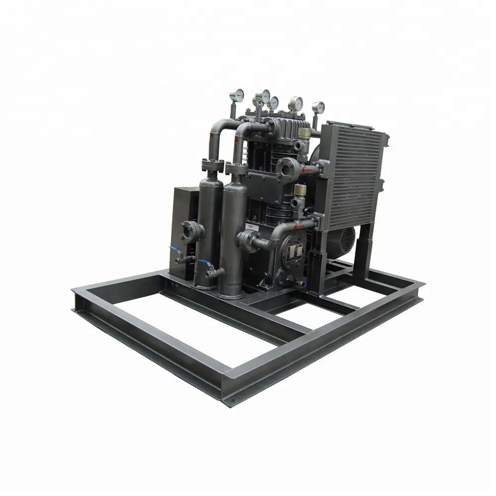 Oil Free Compressor Freon Recovery Semi-hermetic Piston Industrial Compressors for Manufacturing Plant