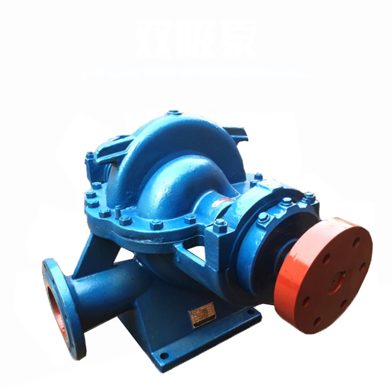 Large Capacity Low Lift Water Pump Double Suction Electric Irrigation Pump