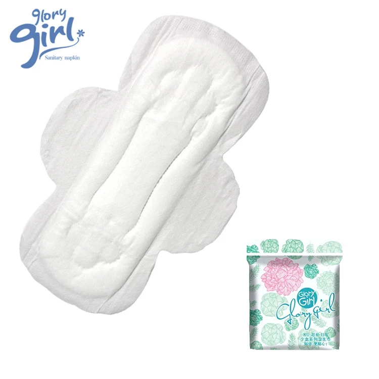 Wholesale lady pure silk sanitary napkins chemical free disposable sanitary pads with gel