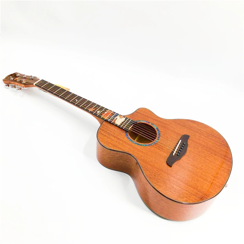 
Hot Sale Cheap Price Mahogany Wood Electric Classic Guitar For Beginner 
