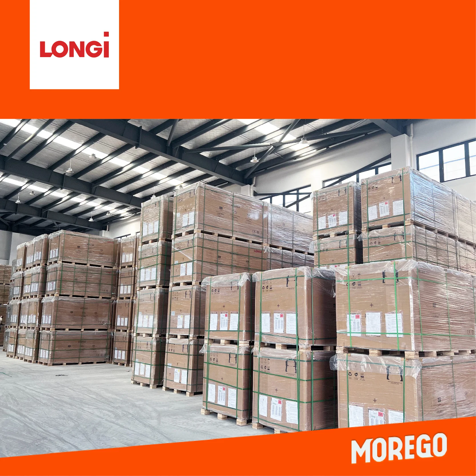 Dual-стеклянный фотомодуль Longi solar HiMO 7 двухфазный 570 Вт 575 580 590 солнечные панели ЕС склад в наличии