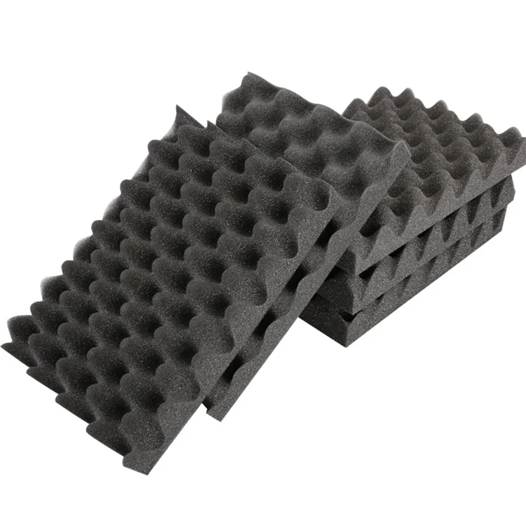Noise absorption acoustic sound absorbing foam  egg crate  acoustic foam absorbing materials