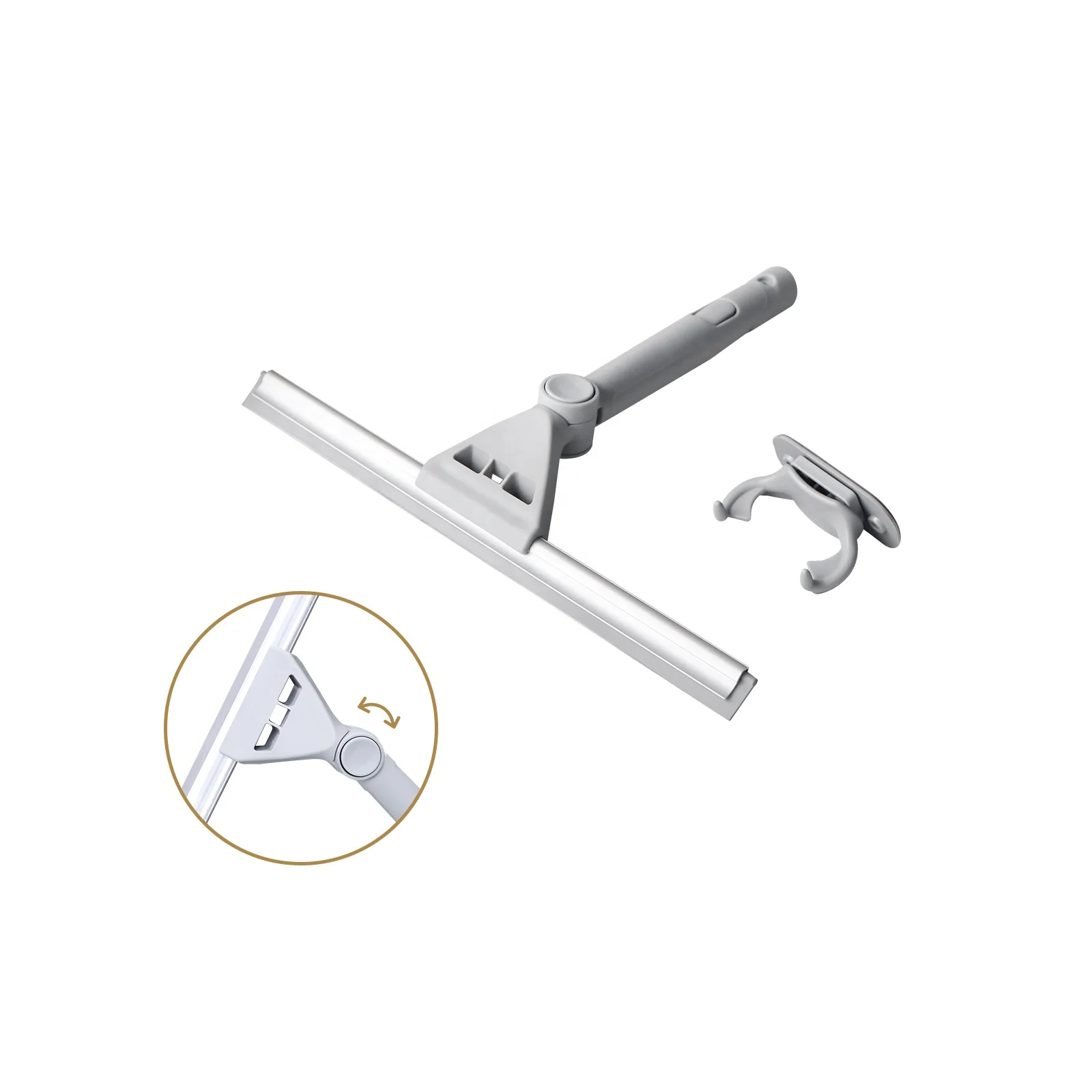 Amazon household cleaning tool ideas bathroom wiper with holder 12 inch rubber shower glass squeegee with hook