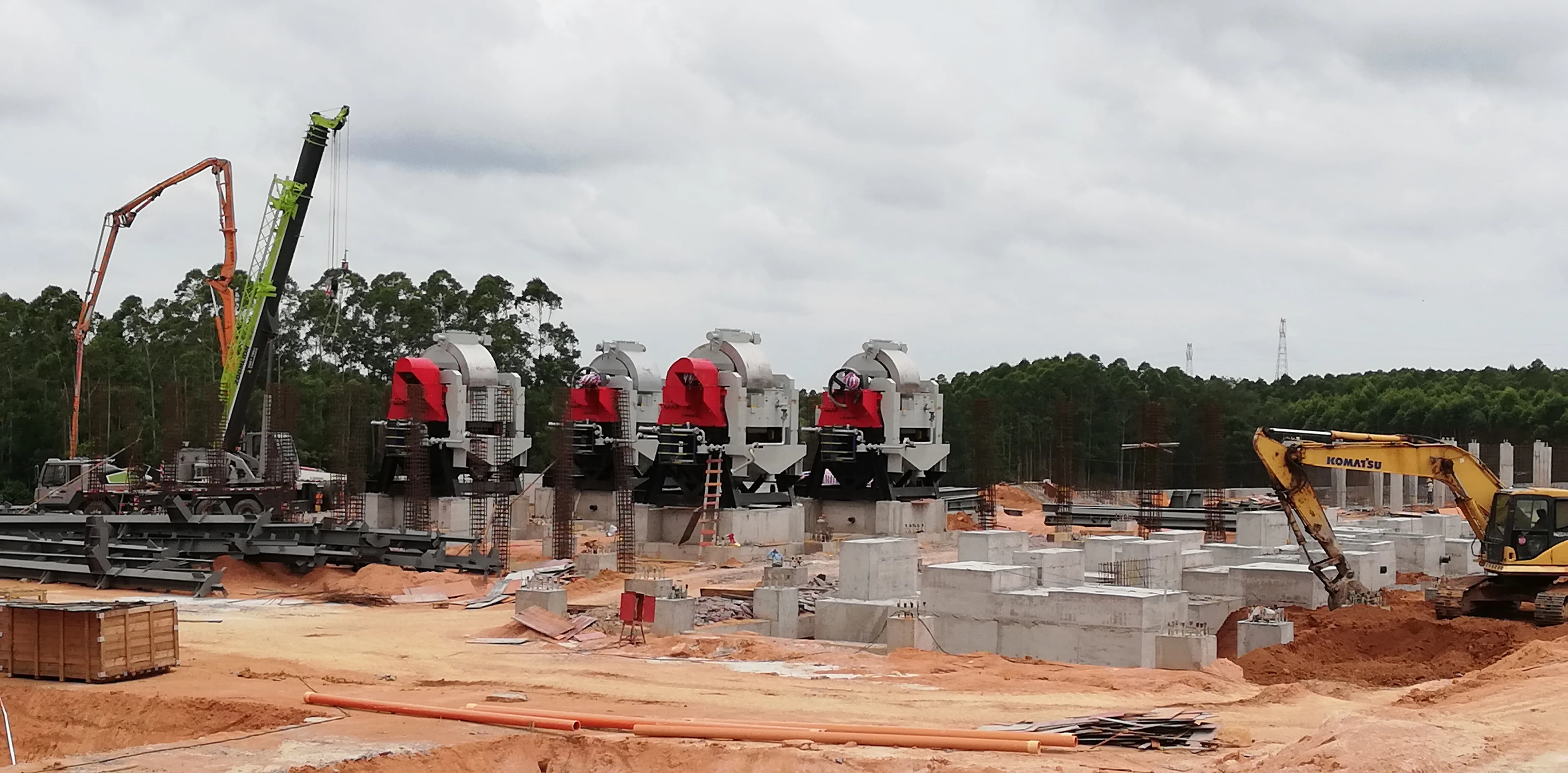 Pilot Scale Silica Sand/Quartz Sand/Feldspar/Kaolin