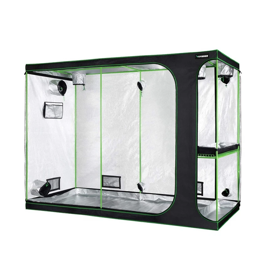Easy-viewing Window & Detachable Floor Tray Heavy Zipper Small Green House Grow Room Indoor Plant Growing Tent
