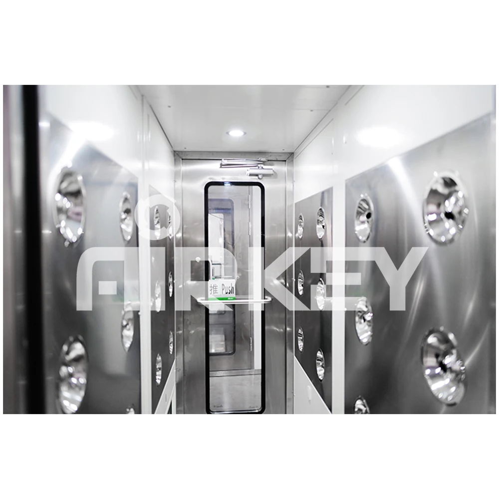 GMP Cleanroom из нержавеющей стали воздушный Душ с системой блокировки воздуха