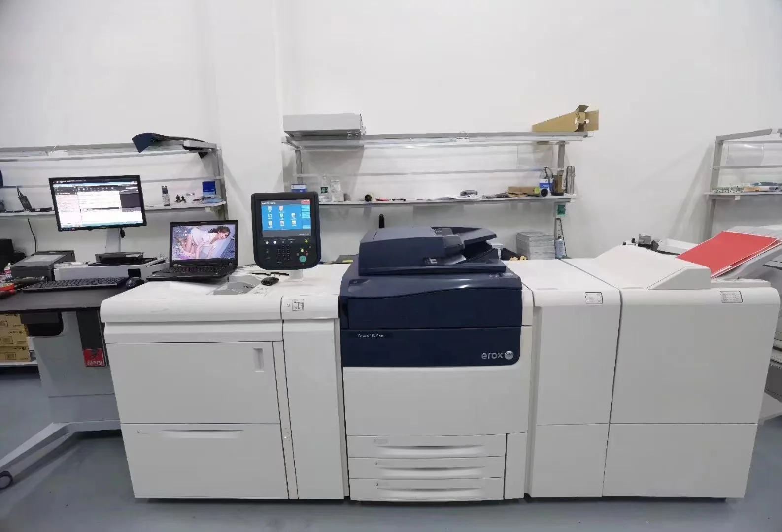 V80 V180 Renewed Press 80PPM Color Copiers Production Machine Fiery and Toner Optional V80 Copiers Office Equipment