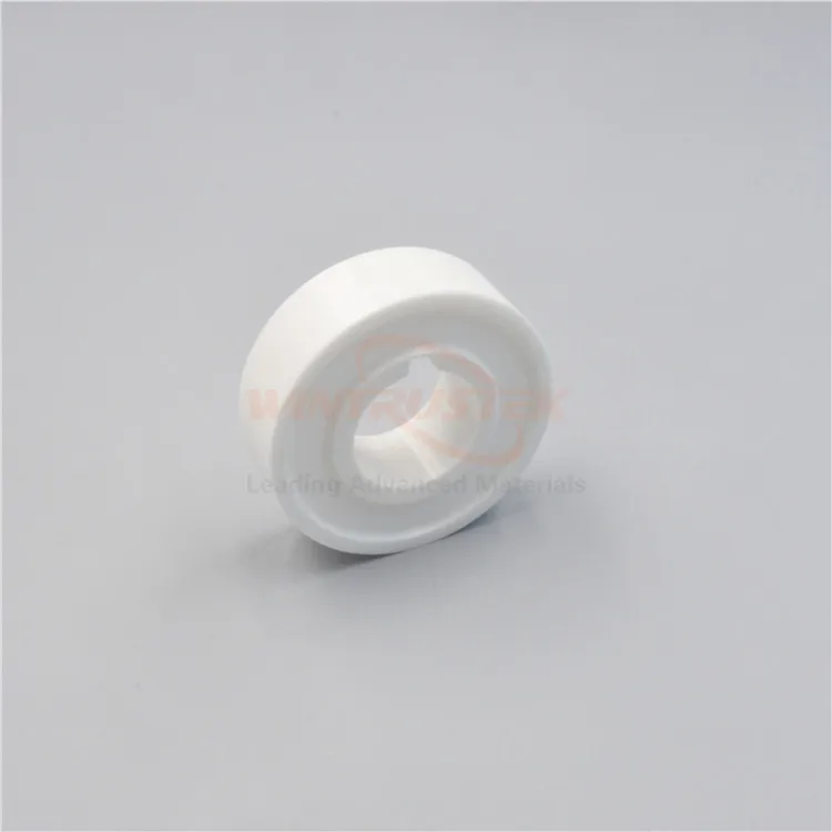Yttria Stabilized Zirconia Ceramic Sleeve High Precision Zirconium Oxide Tube Customized Wear Resistant ZrO2 Bush