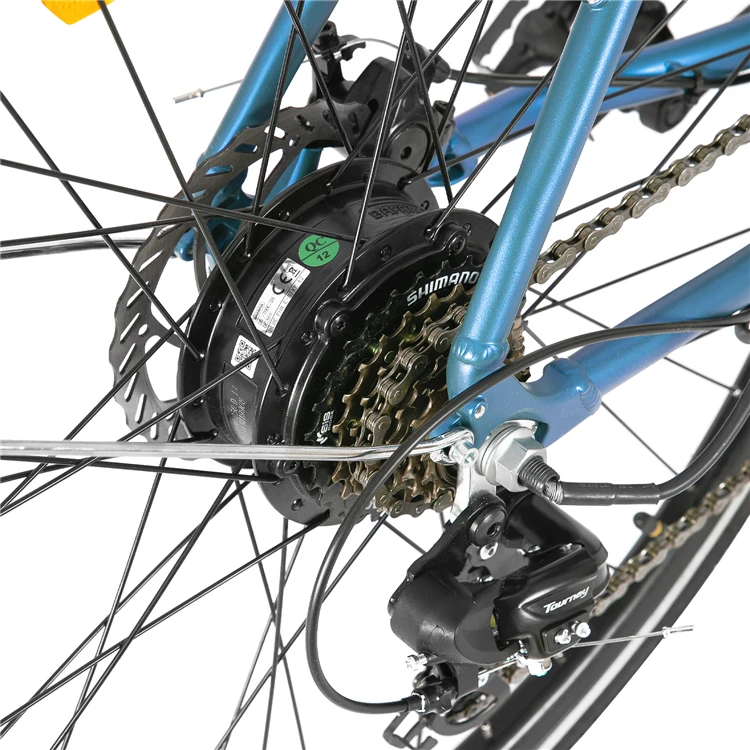 JOYKIE 7 Speed 36V 700C bafang 250w men long range travel city hybrid trekking electric bike