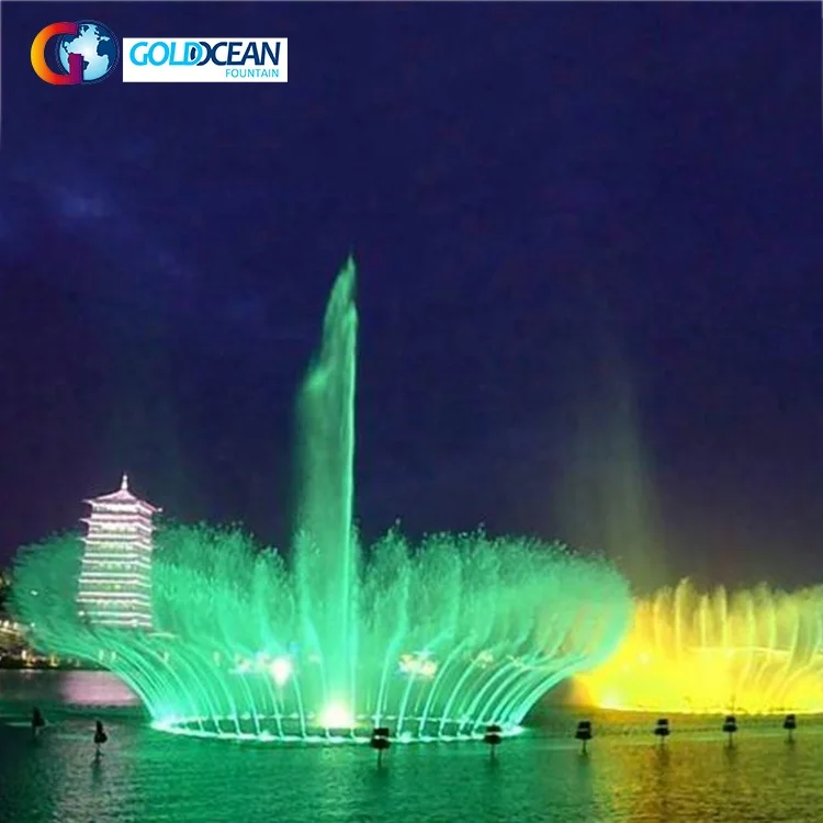 China Factory Supply Stainless Steel Pond Dry Floor Musical Dancing Fountain