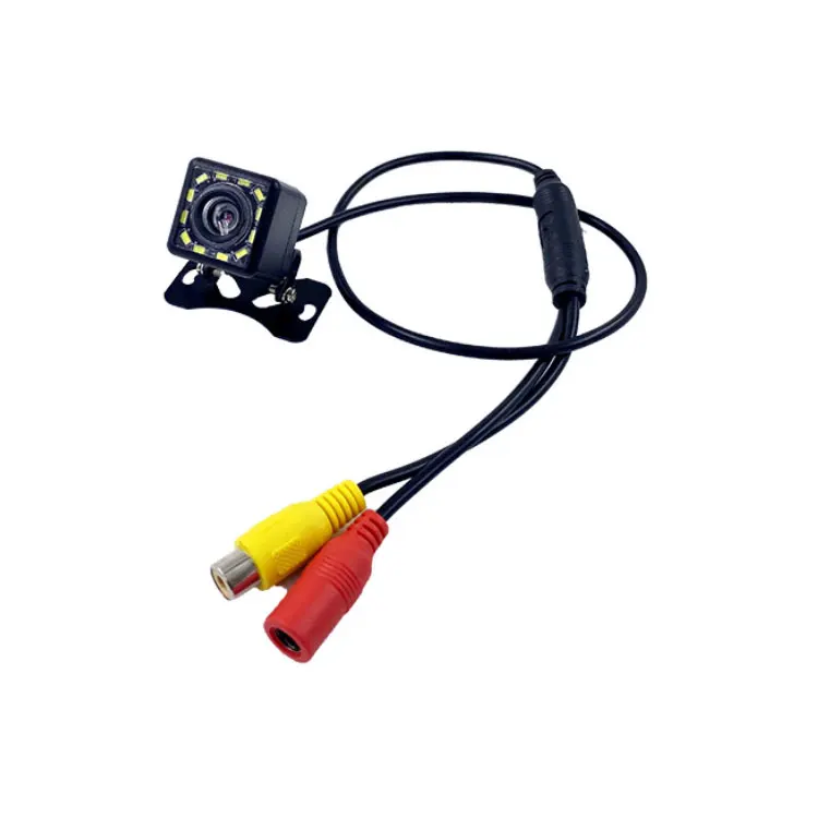 Waterproof 12V Universal Car Rear View Camera 12Pcs Led lights Night Vision Rearview Reverse Back Up Car Camera