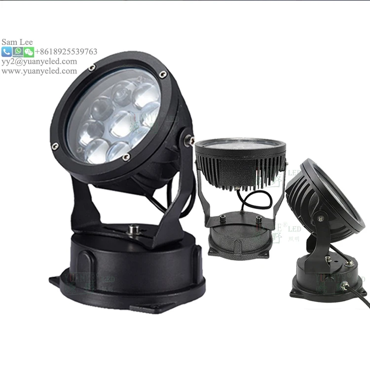 Чудесный город цвет мульти меняющийся Светодиодный прожектор Наружное освещение