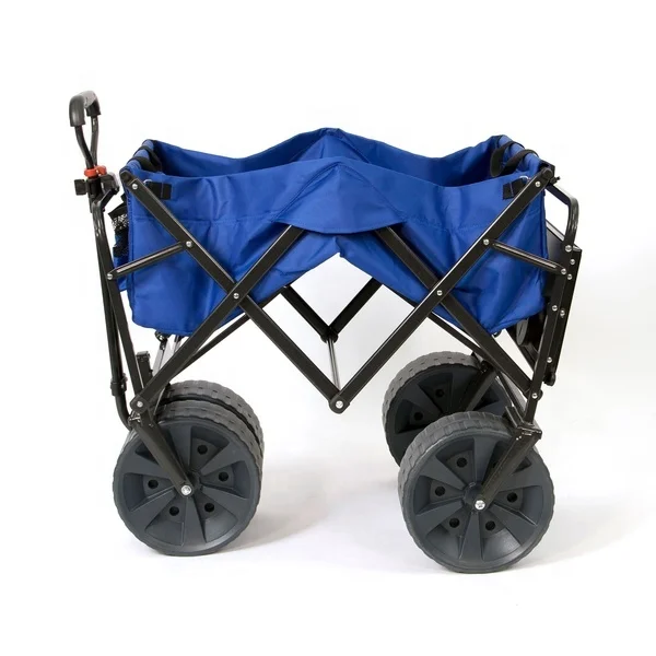 
Heavy Duty Four Wheels All Terrain Collapsible foldable Beach Wagon With Table 