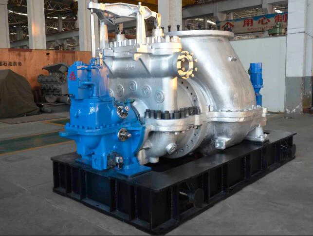 High Efficiency 10kw-100kw Condensing Steam Turbine For Biomass Power Plant In Cement And Chemical Industries