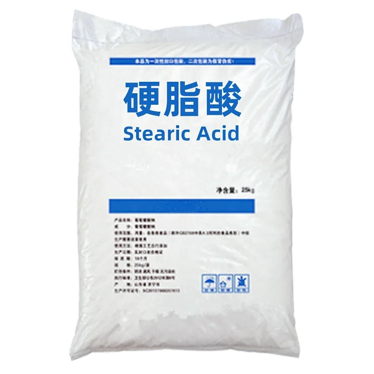 Пищевая и промышленная стеариновая кислота 1838 порошок карбоновая кислота для каучука и промышленного применения