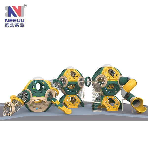 LY12201 Molecular climbing series LLDPE material climbing frame preschool training climbing frame playground sets