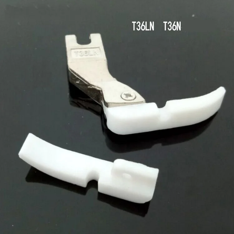 Sewing machine parts T36N/T36LN  Plastic foot presser for zipper machine