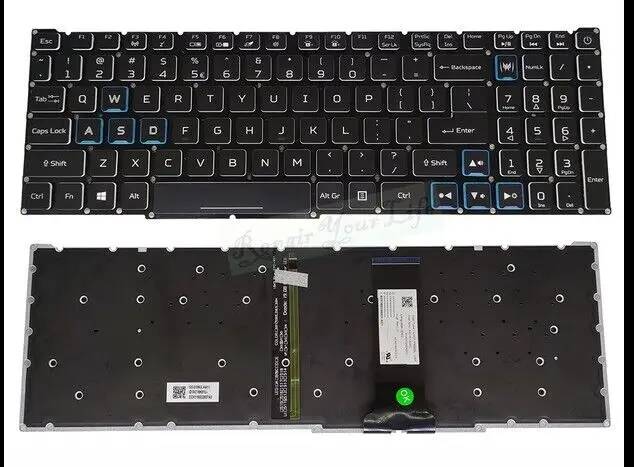 Ноутбук для Acer Хищник Helios 300 PH315-53 PH317-54 PH315-53-786B США английская клавиатура