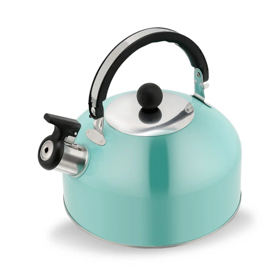 Promotional gift Water kettles 3L spherical stainless steel whistle kettle