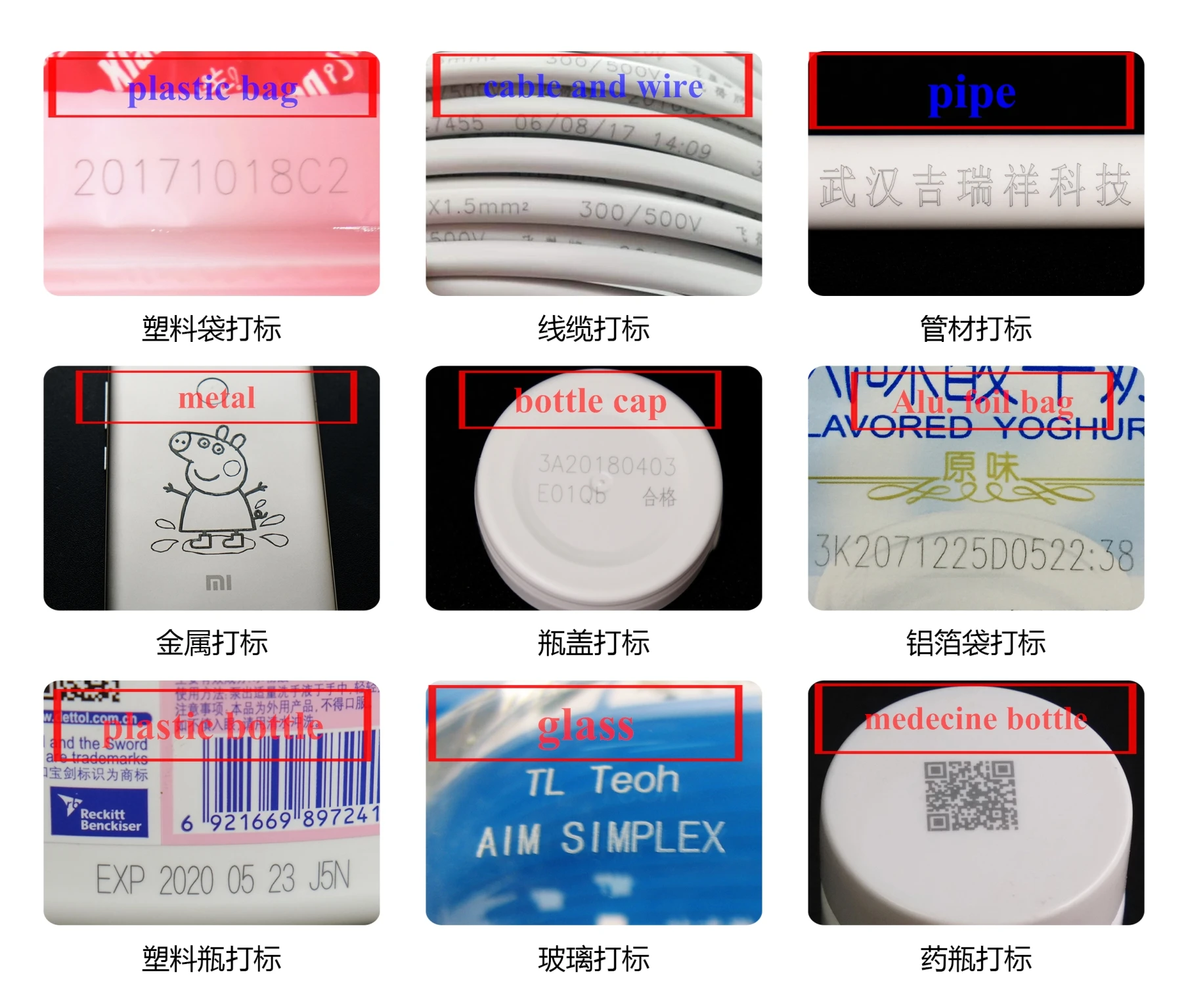 Wuhan Grentsun Factory Price Fiber CO2 Fly Laser Marking Machine UV 3w 5w 10w Laser Coding Machine for pvc/tpe Cables