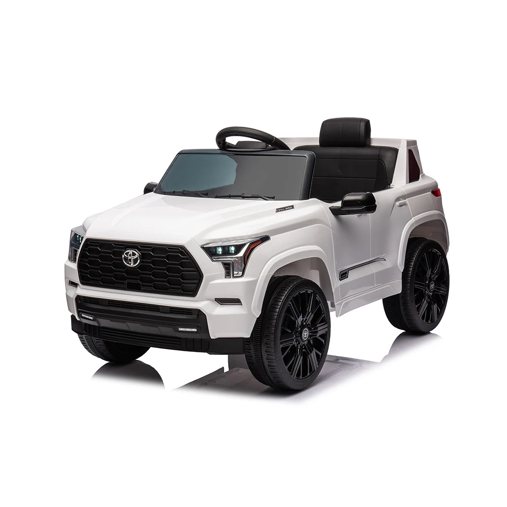 Licensed Toyota Sequoia tiktok hot selling 12v kids electric car battery powered toy car electric car for children 7-10
