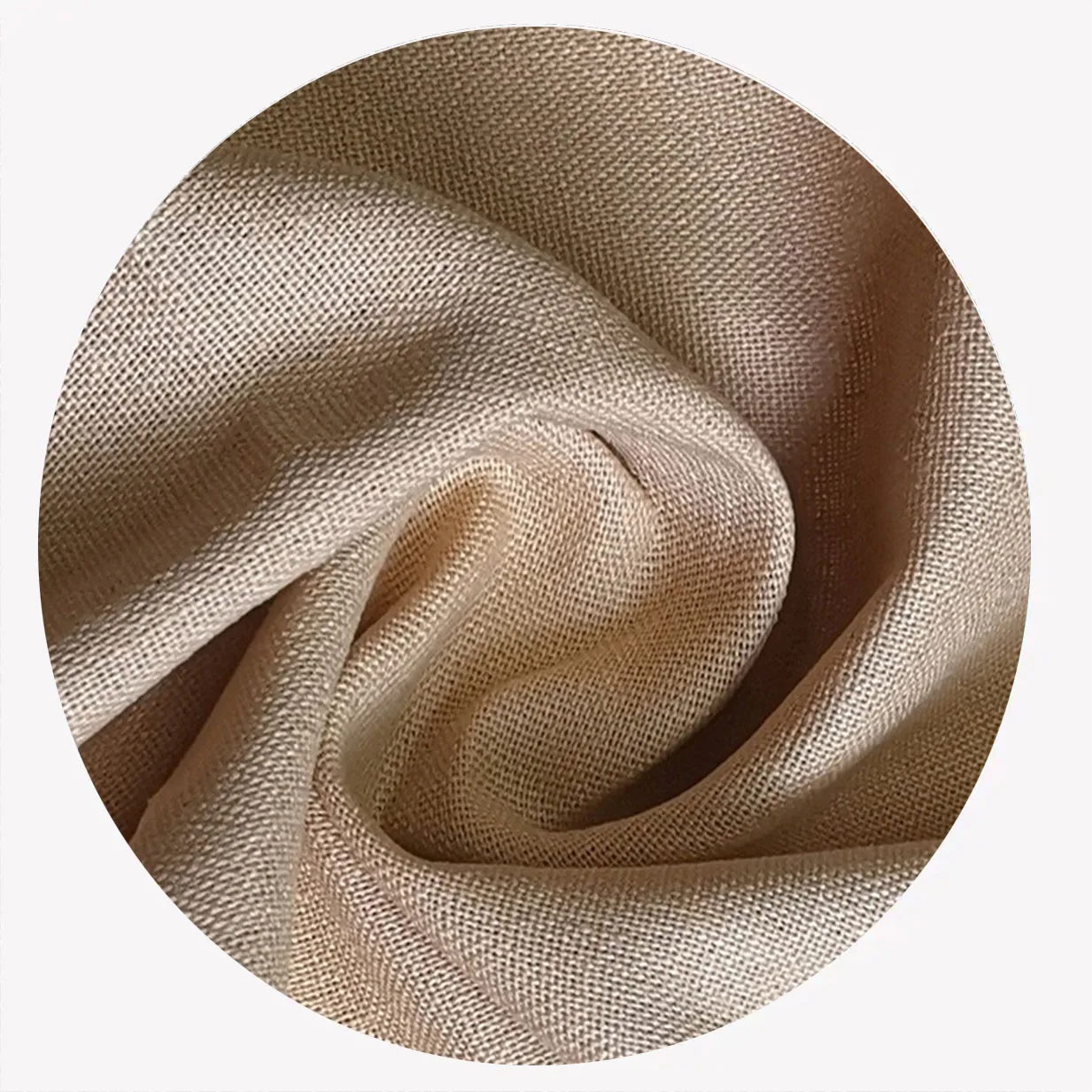 30% Linen 70% Cotton fabric greige customized for garment