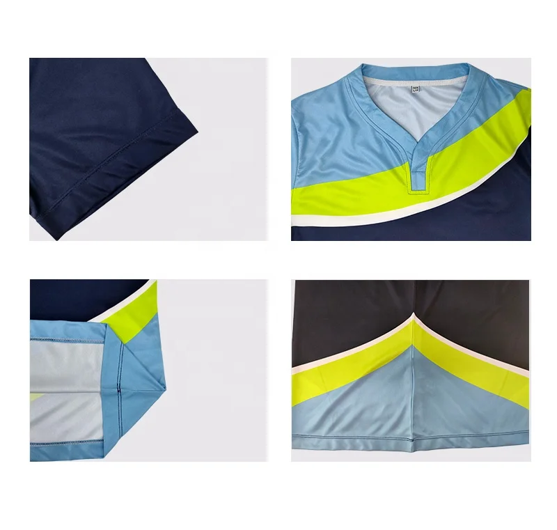 Top quality 100% polyester softball jersey OEM custom sublimation V neck women softball uniforms Athletic Wear Baseball Wear