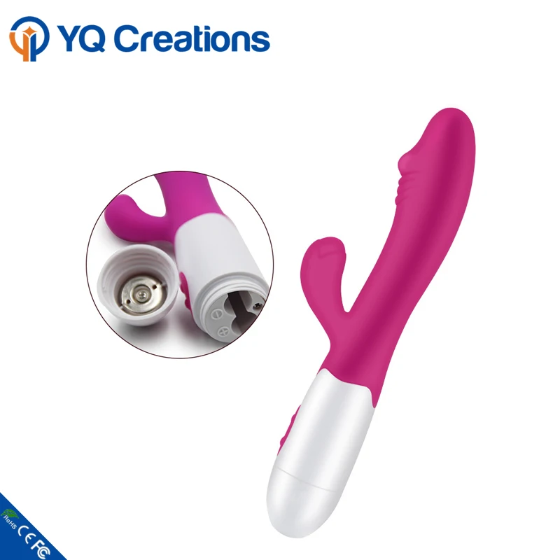 Amazon Hot Style G Spot Women Pussy Massager Cheap Silicone Rabbit Dildo Vaginal Electric Vibrator For Women Sex Toy