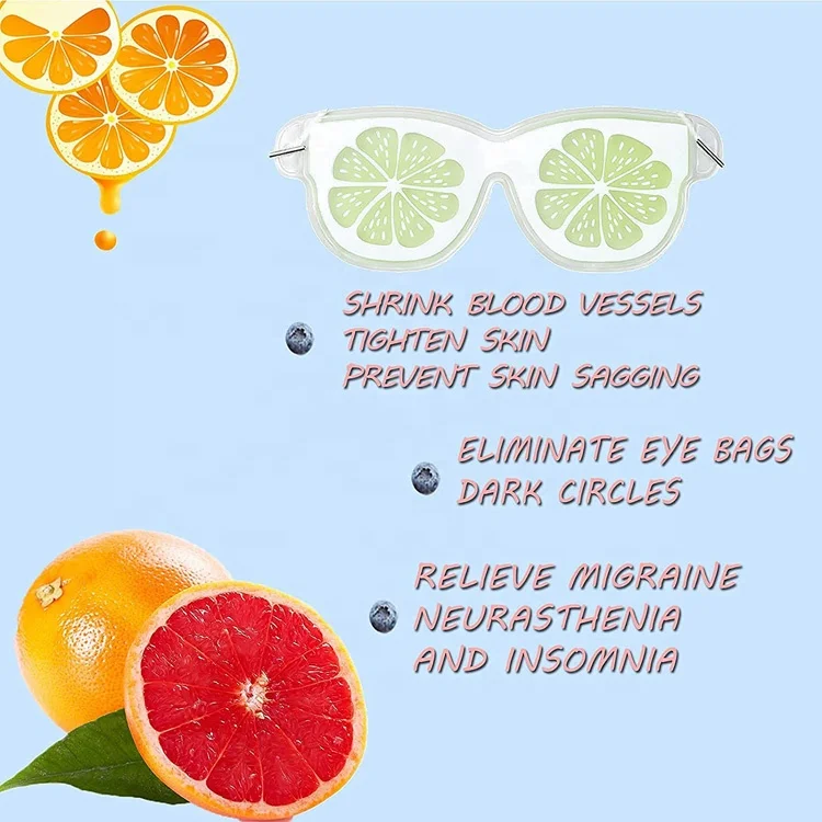 Лидер продаж многоразовые охлаждающие гелевые маски для глаз снятия стресса