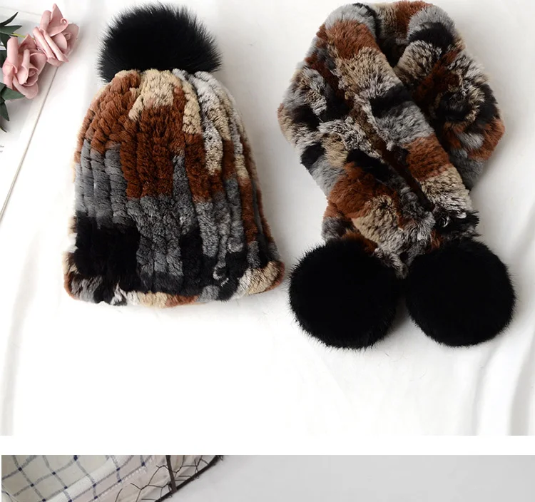 Real Rex Rabbit Fur Hat