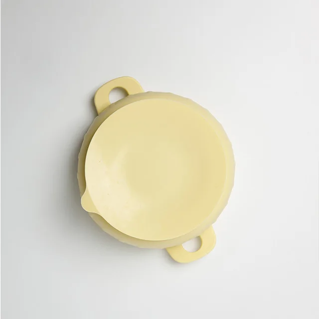 Es-Pro 400ml Baby Silicone Rubber Bowl Set Custom Molded Silicone Infant Rubber Products Soft Silicon Tableware
