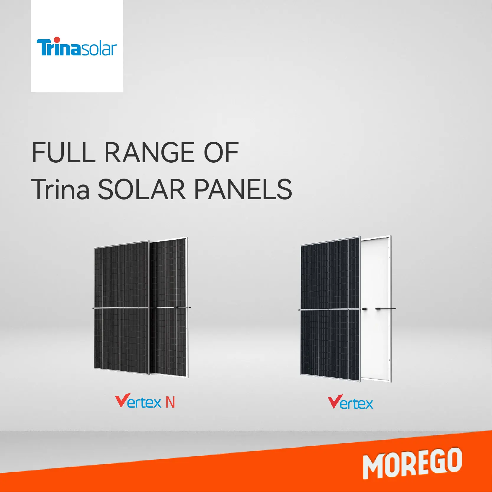 Trina solar Vertex 210mm cell panels 700W 695w 690w bifacial double glass Solar power panels energy system