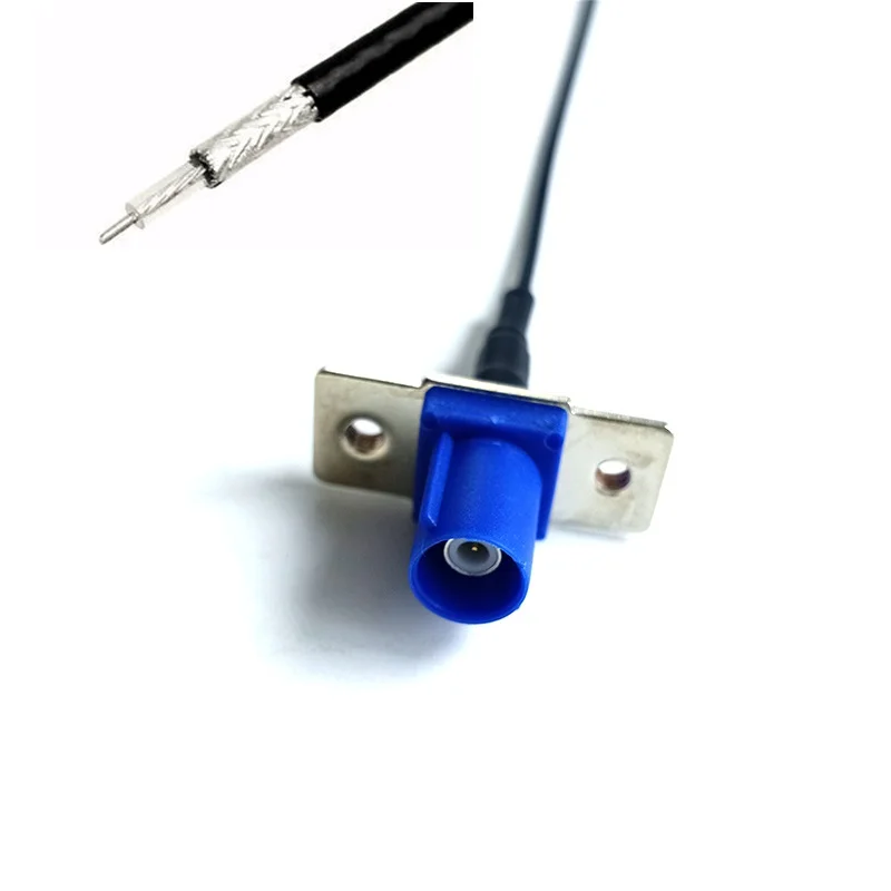 It is worth buying black insulated coaxial RF cable connector RF jumper cable