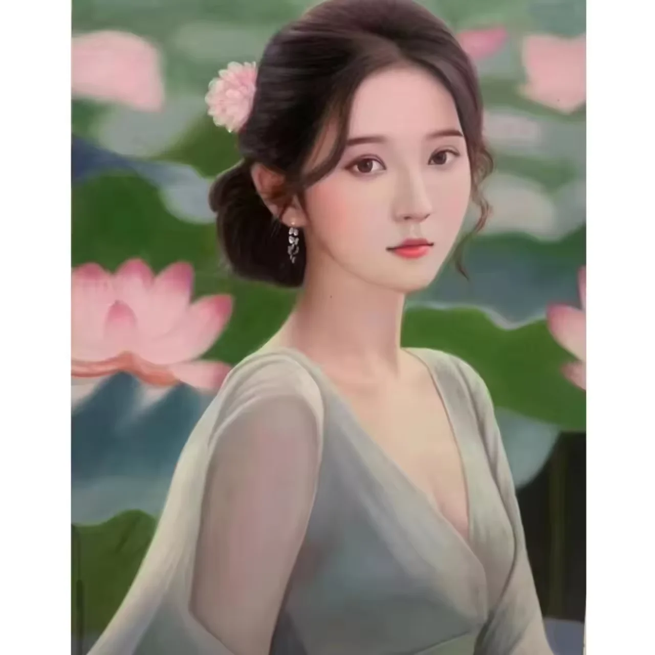 Ultra-modernism custom art realistic portraits of home decoration wall hanging oil on canvas