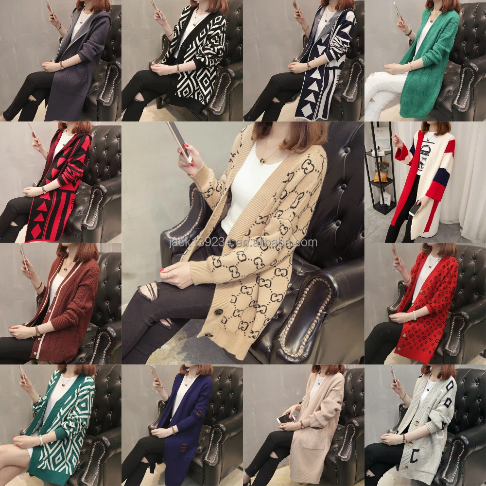 2022 Low Price Wholesale Cardigan Ladies Autumn Winter Women Cardigan Sweater