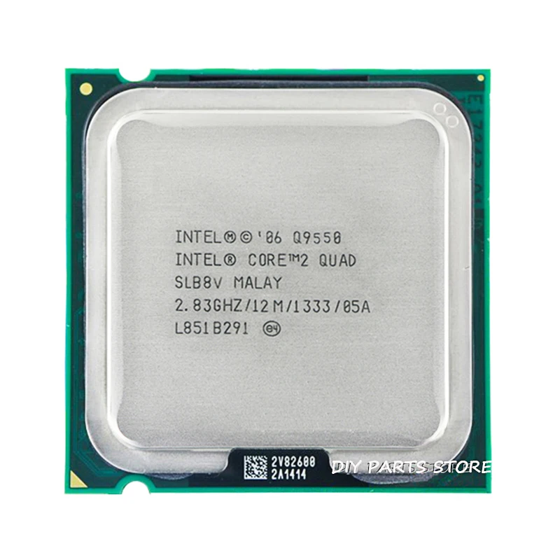 4-ядерный процессор INTEL core 2 Quad Q9550 Socket LGA 775 CPU INTEL Q9550 процессор 2,8G hz/12M /1333GHz)