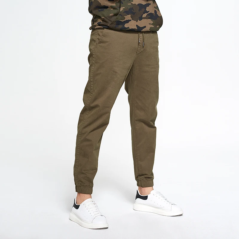 SABIN custom made  high quality latest fashion chino casual military streetwear pantalones cotton twill blank mens jogger Pants