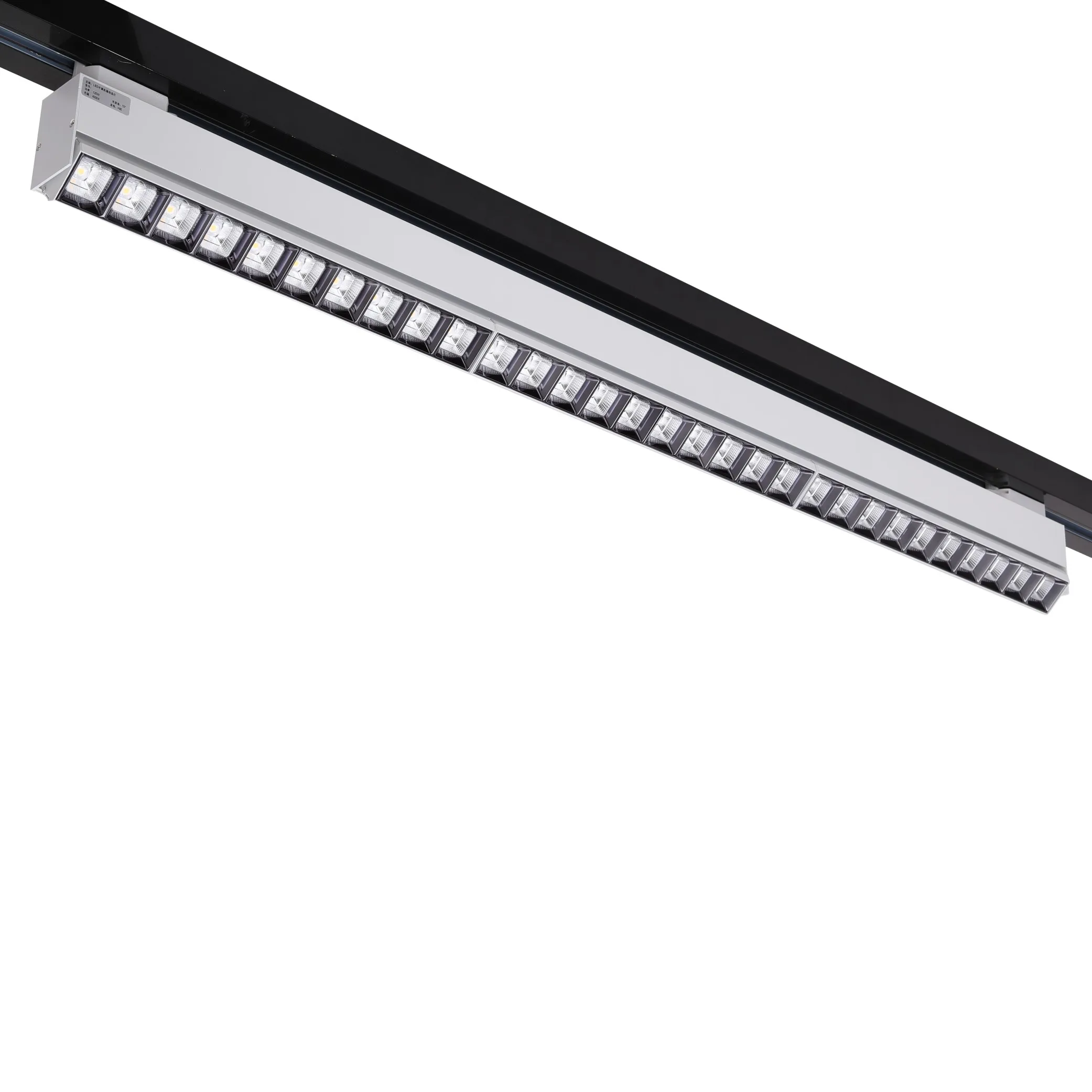 Aluminium Three-wire LED Track light Commercial & supermarket Linear
