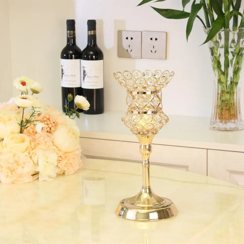 
vintage iron candlestick for wedding 